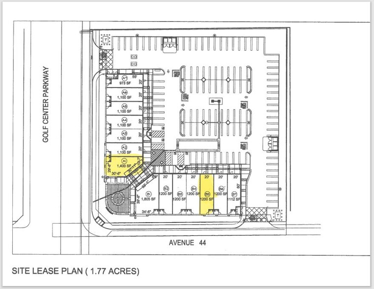 43990 Golf Center Pky, Indio, CA for rent - Site Plan - Image 3 of 6