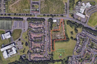 Beith Rd, Johnstone, RFW - AERIAL map view