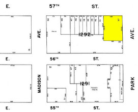 450-460 Park Ave S, New York, NY for sale Plat Map- Image 1 of 1