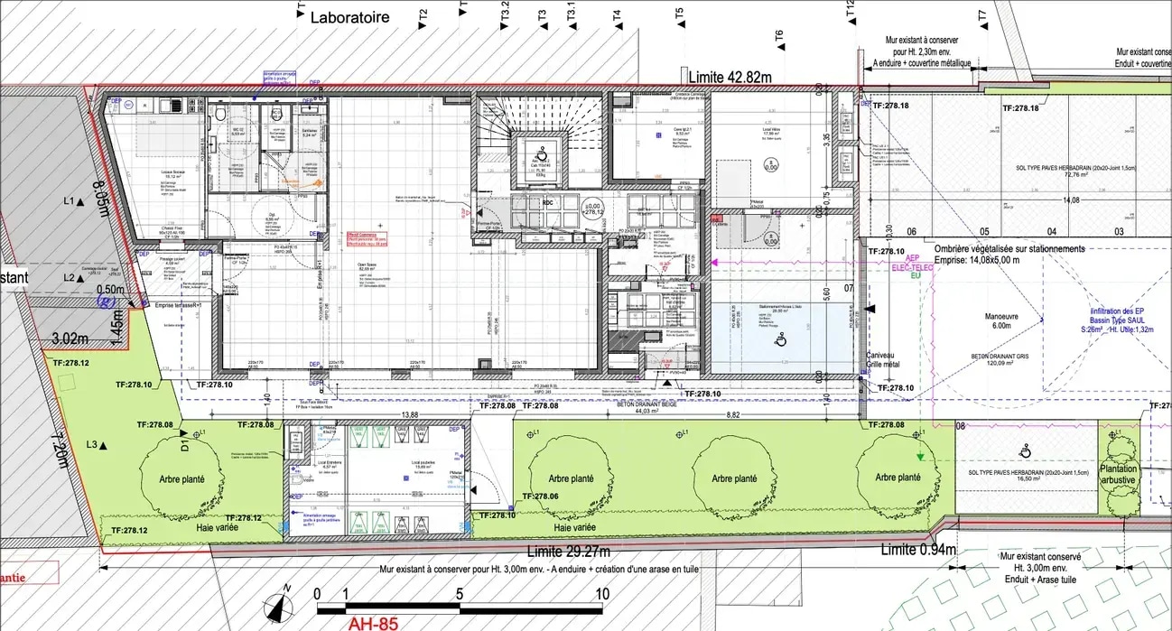 58 Avenue De Lanessan, Champagne-au-Mont-d'Or, RHO 69410 -  -  - Floor Plan - Image 1 of 2