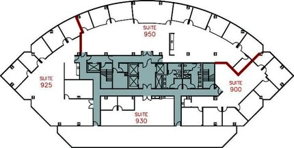 9255 Towne Centre Dr, San Diego, CA to rent Floor Plan- Image 1 of 1