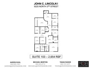 9225 N 3rd St, Phoenix, AZ to rent Floor Plan- Image 1 of 1