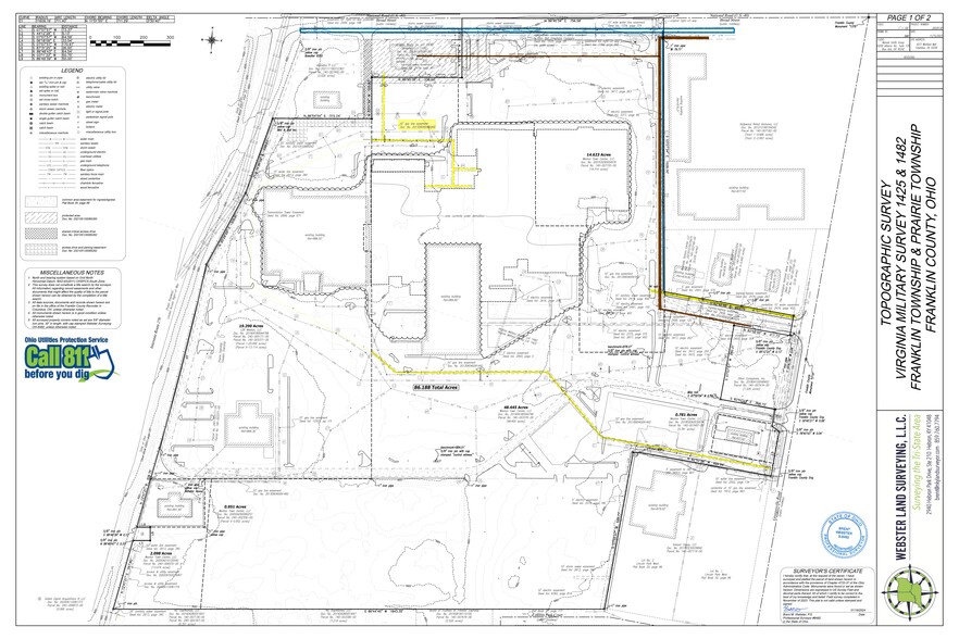 109 Westland Ave, Columbus, OH for sale - Site Plan - Image 3 of 3