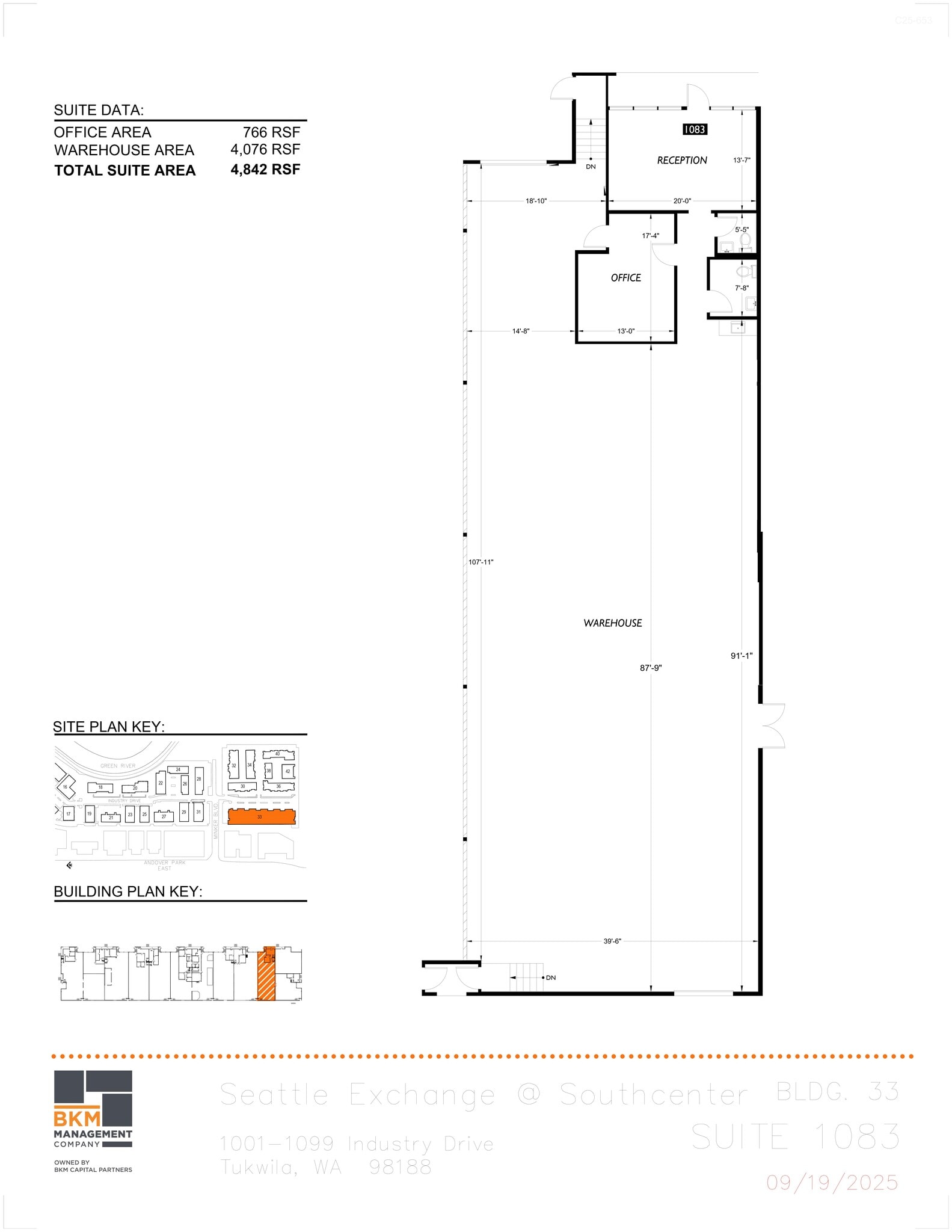679-699 Strander Blvd, Tukwila, WA to rent Floor Plan- Image 1 of 1