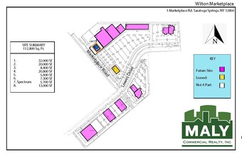 1 Marketplace Rd, Saratoga Springs, NY for rent Site Plan- Image 1 of 3