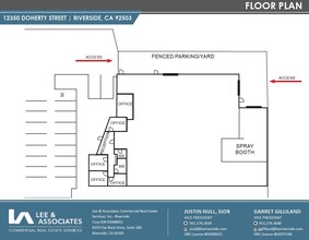 12350 Doherty St, Riverside, CA for rent Floor Plan- Image 1 of 2