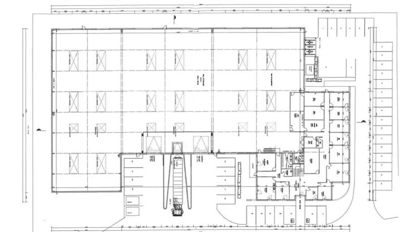 Light Industrial in Saint-Priest to rent - Floor Plan - Image 2 of 18