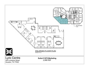 440 Louisiana St, Houston, TX for rent Floor Plan- Image 2 of 2