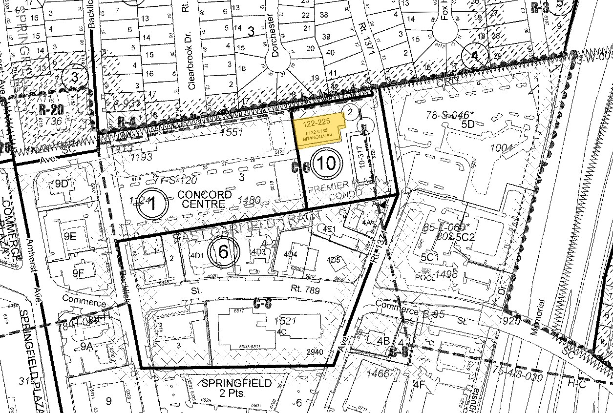 6130 Brandon Ave, Springfield, VA for sale Plat Map- Image 1 of 1