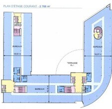 Office in Rungis to rent Floor Plan- Image 1 of 6