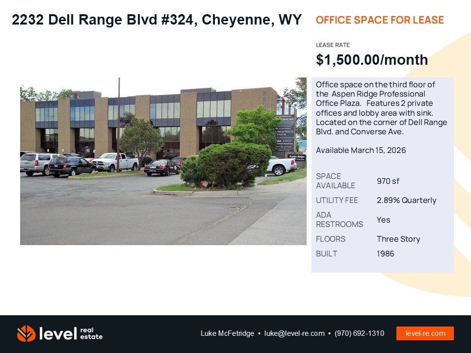 2232 Dell Range Blvd, Cheyenne, WY to rent Building Photo- Image 1 of 2