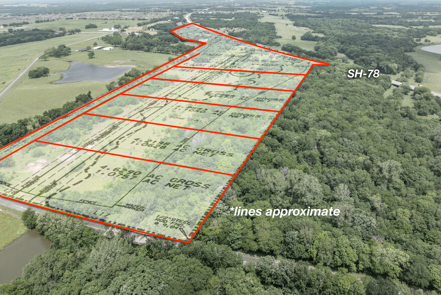 42 Acres N State Hwy 78, Farmersville, TX for sale - Aerial - Image 2 of 18