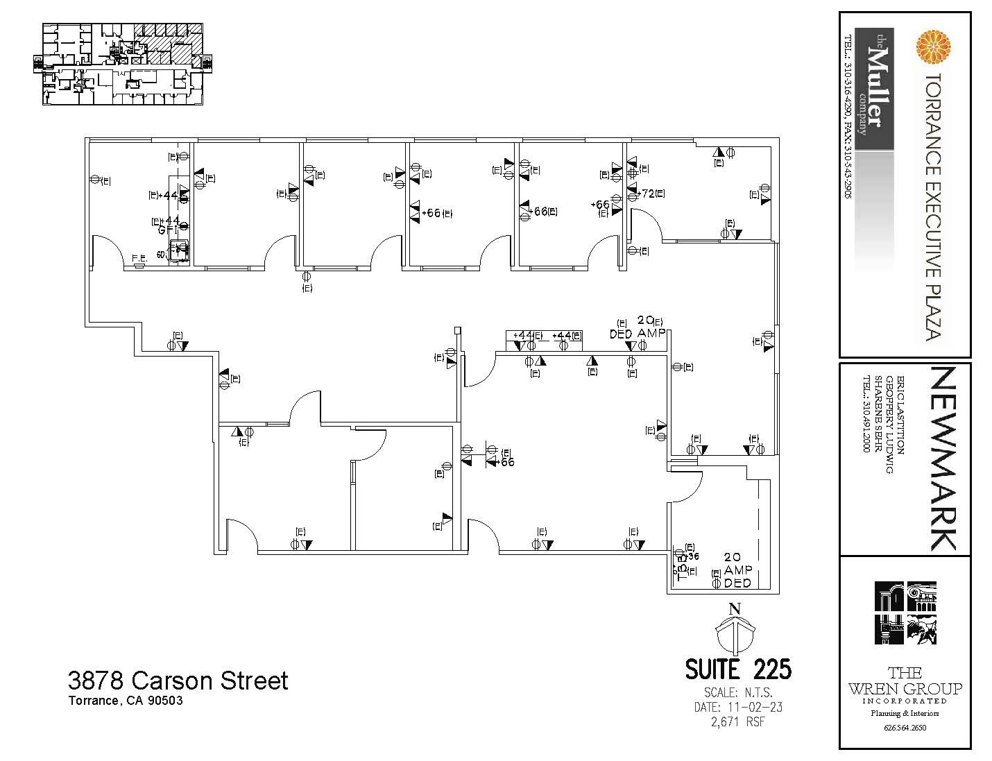 3848 W Carson St, Torrance, CA for rent Floor Plan- Image 1 of 1