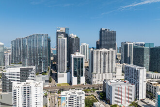 80 SW 8th St, Miami, FL - aerial  map view