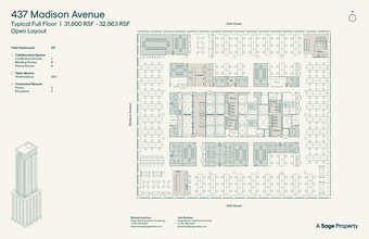 437 Madison Ave, New York, NY for rent Floor Plan- Image 2 of 13