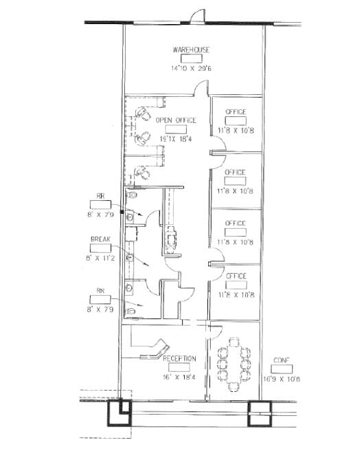 2301 E Yeager Dr, Chandler, AZ to rent Floor Plan- Image 1 of 1