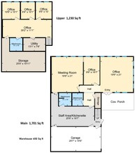 1625 SE Lafayette St, Portland, OR for rent Floor Plan- Image 2 of 9