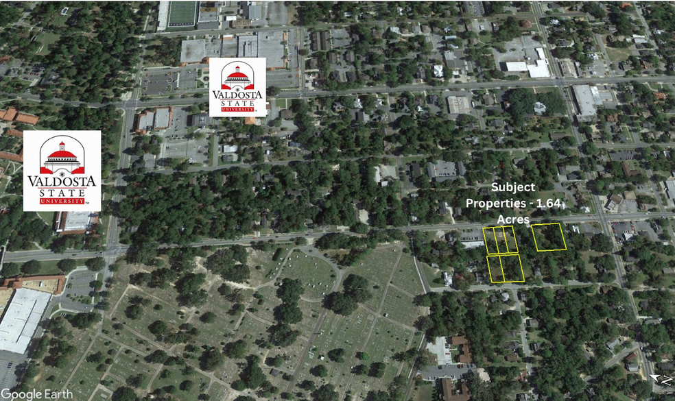 1002 N Oak St, Valdosta, GA for sale - Aerial - Image 2 of 2