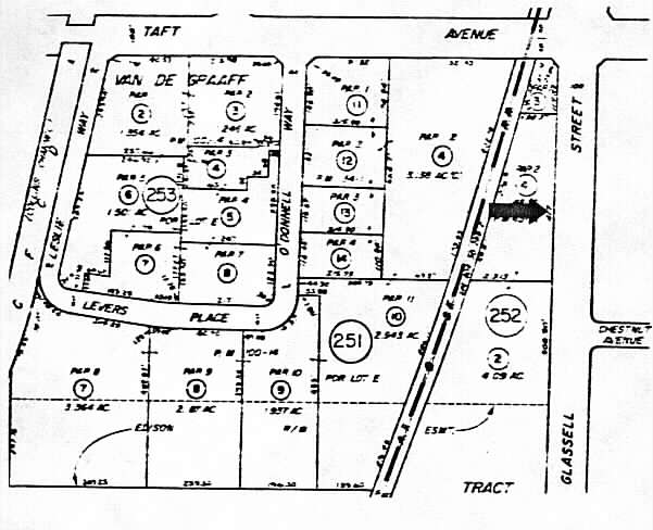 1650 N Glassell St, Orange, CA for rent - Plat Map - Image 2 of 11