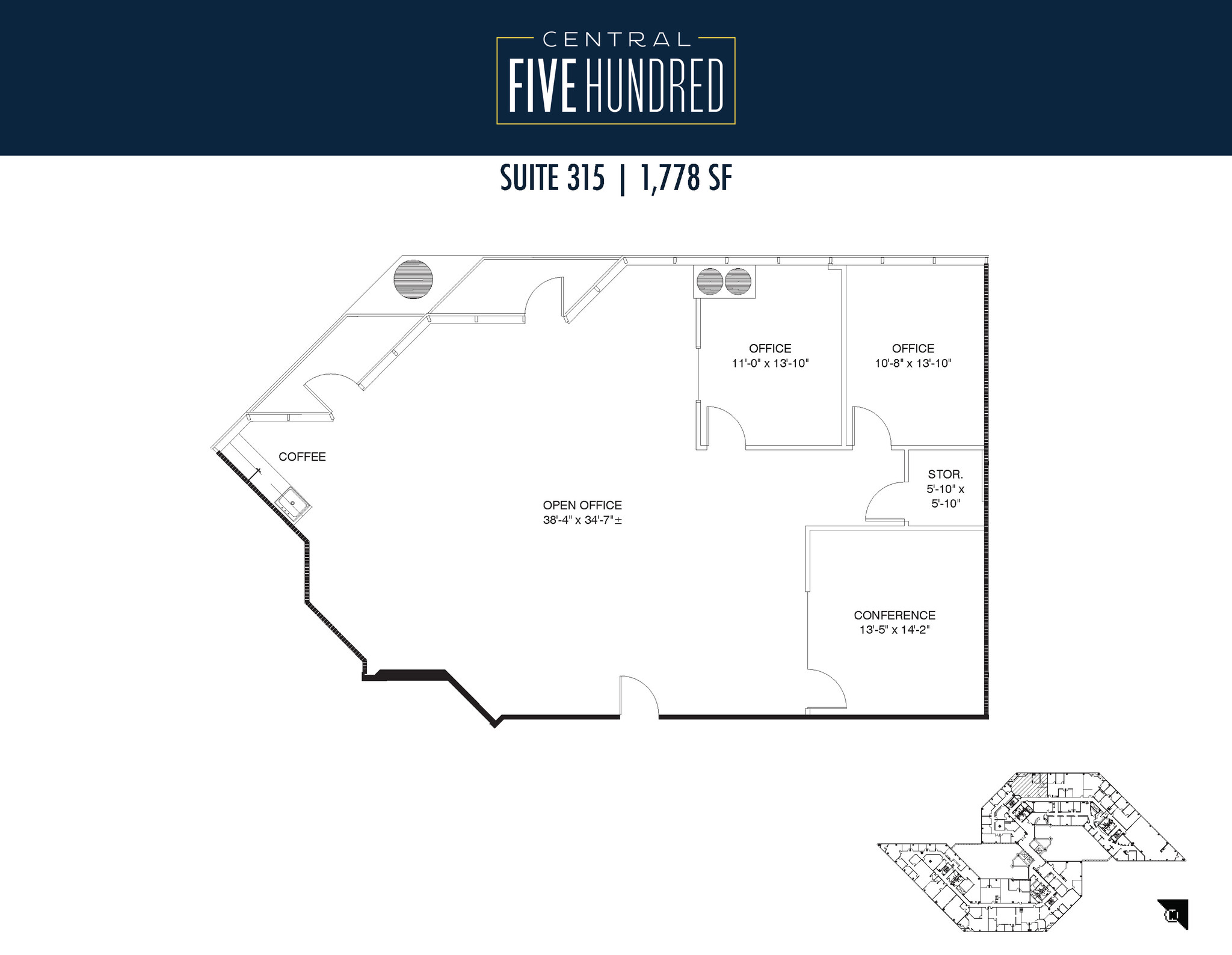 500 N Central Expy, Plano, TX for rent Floor Plan- Image 1 of 1