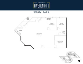 500 N Central Expy, Plano, TX for rent Floor Plan- Image 1 of 1