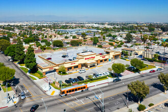 3111 E Florence Ave, Huntington Park, CA - aerial  map view