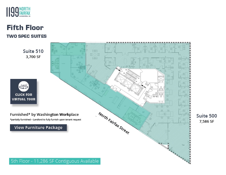 1199 N Fairfax St, Alexandria, VA to rent Floor Plan- Image 1 of 1