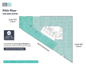 1199 N Fairfax St, Alexandria, VA to rent Floor Plan- Image 1 of 1
