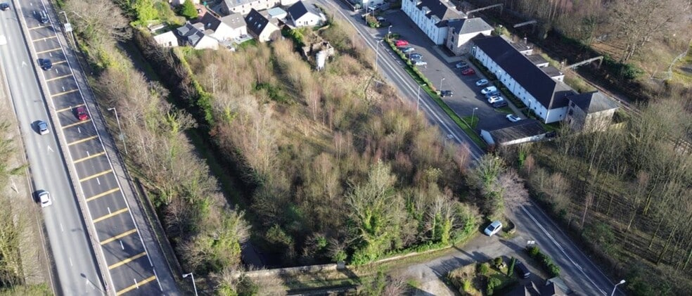 Dumbarton Rd, Bowling for sale - Aerial - Image 3 of 3