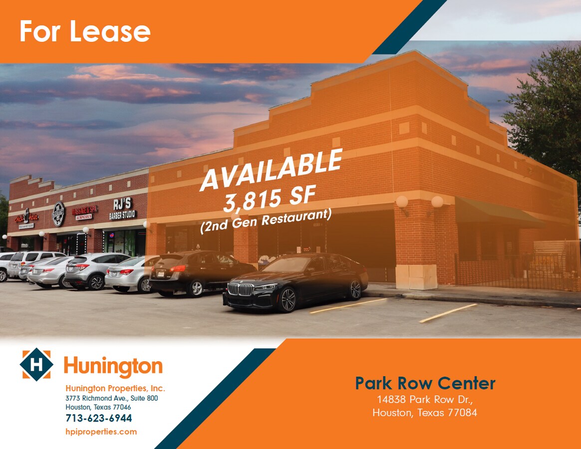 14838 Park Row Dr, Houston 77084 Park Row Center UK