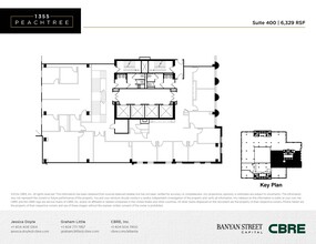 1355 Peachtree St NE, Atlanta, GA for rent Floor Plan- Image 1 of 1