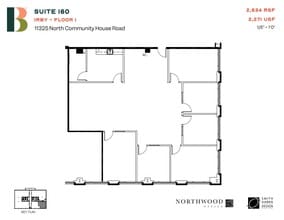 11325 N Community House Rd, Charlotte, NC for rent Floor Plan- Image 1 of 1