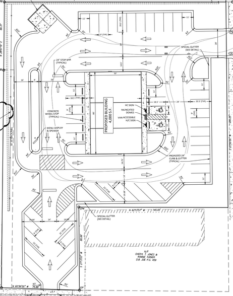 206 Bridge, Washington, NC for rent - Site Plan - Image 3 of 8