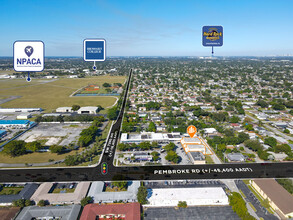 7155-7159 Pembroke Rd, Pembroke Pines, FL - aerial  map view - Image1