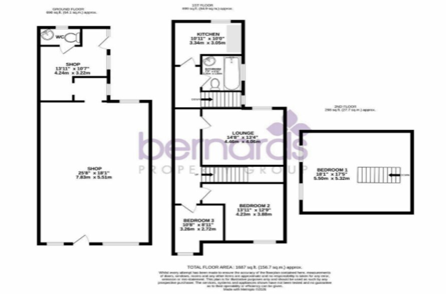 289 Copnor Rd, Portsmouth for sale - Floor Plan - Image 3 of 3