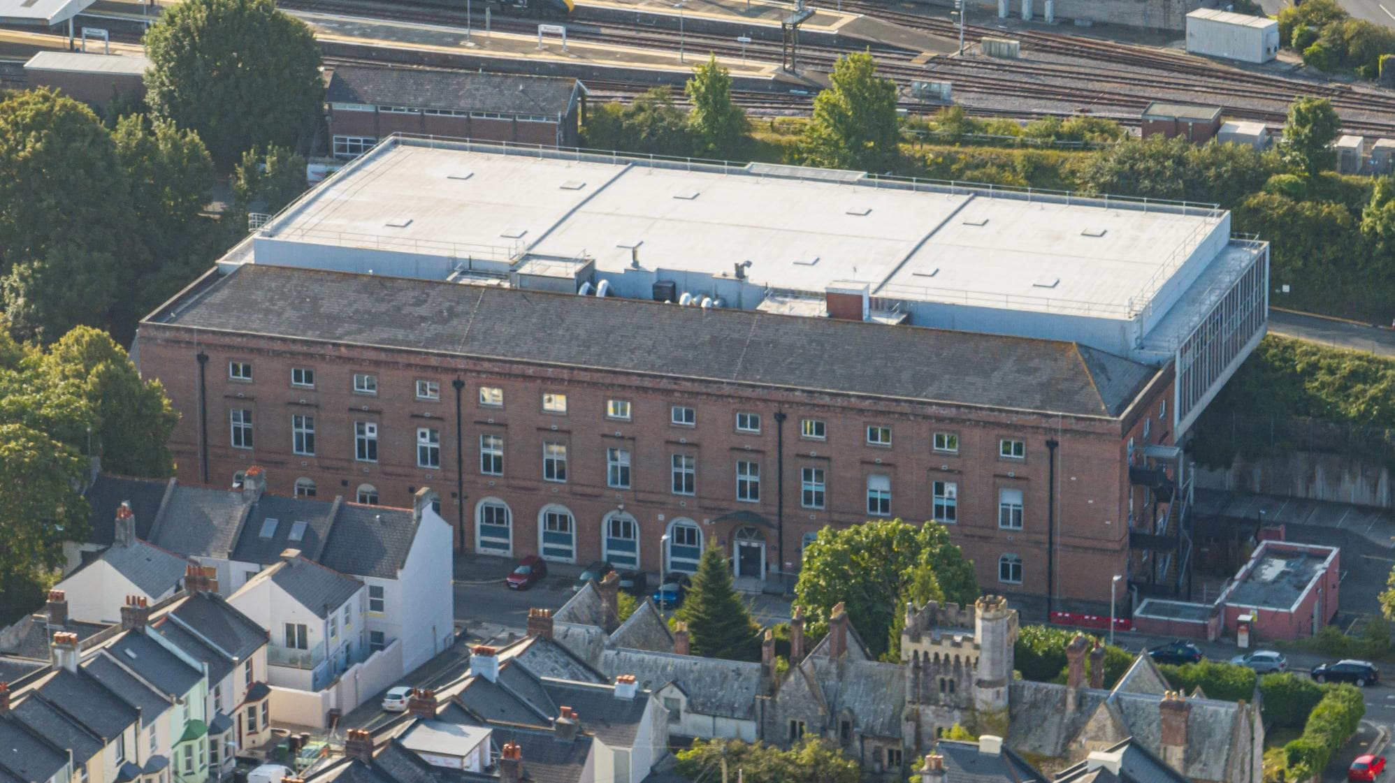 29 Central Park Av, Plymouth to rent Aerial- Image 1 of 5