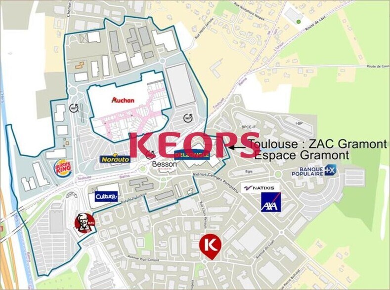 17 Rue Louis Renault, Balma for sale - Map - Image 3 of 11