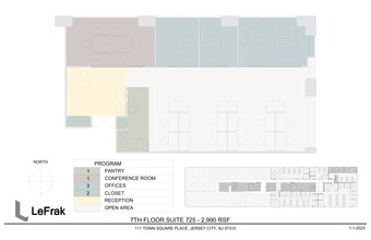 111 Town Square Pl, Jersey City, NJ for rent Site Plan- Image 1 of 1