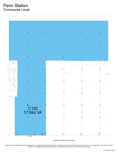 PENN STATION, New York, NY to rent Site Plan- Image 1 of 2
