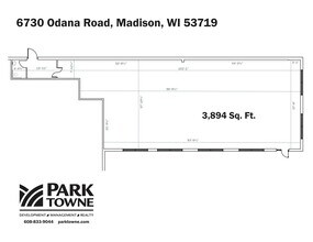 6730 Odana Rd, Madison, WI for rent Site Plan- Image 1 of 1