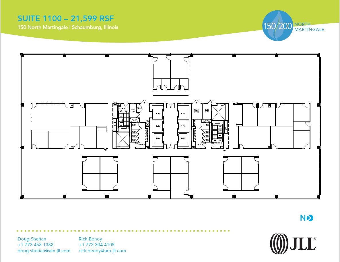 150 N Martingale Rd, Schaumburg, IL to rent Floor Plan- Image 1 of 1