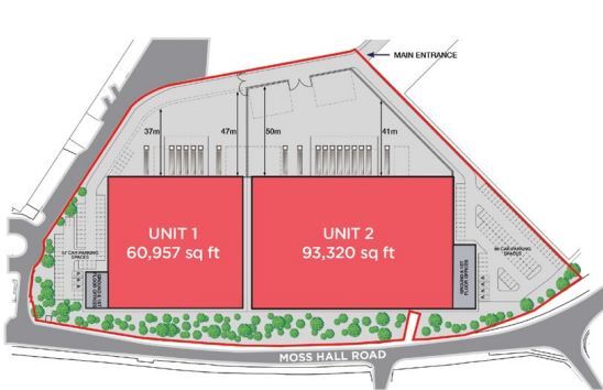 Pilsworth Rd, Heywood for rent - Site Plan - Image 2 of 4