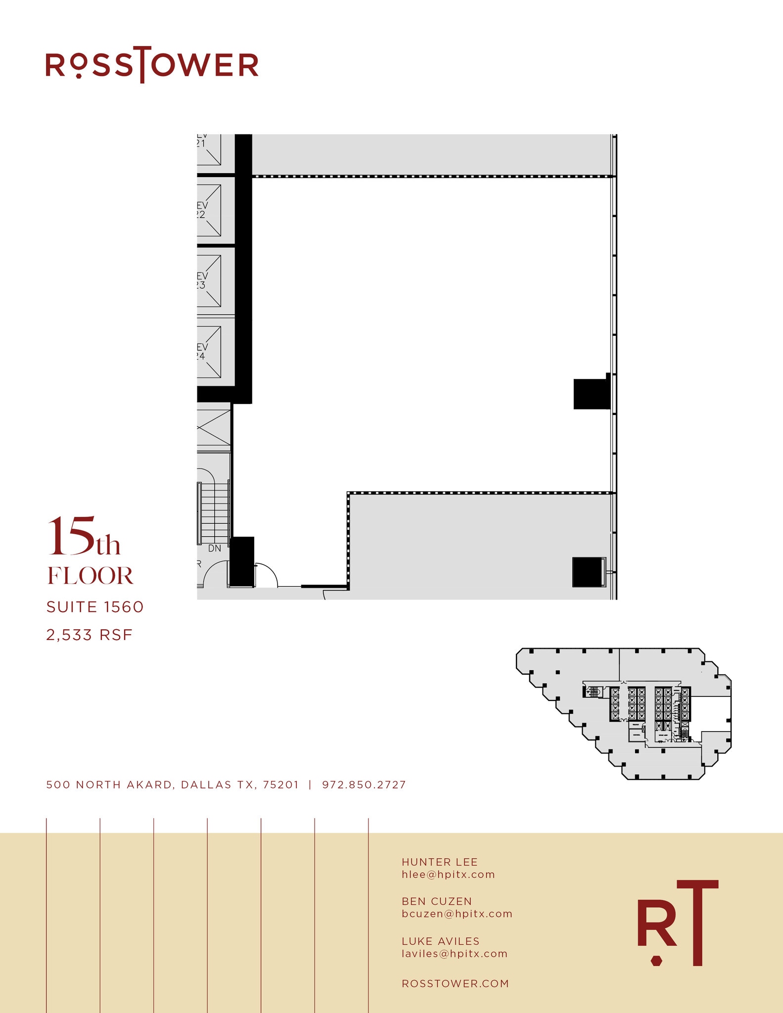 500 N Akard St, Dallas, TX to rent Floor Plan- Image 1 of 1