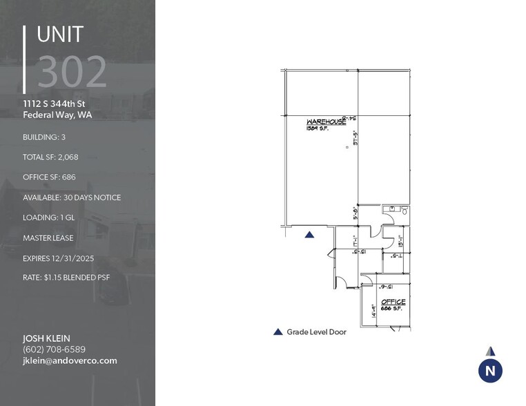 1112 S 344th St, Federal Way, WA for rent - Floor Plan - Image 2 of 12