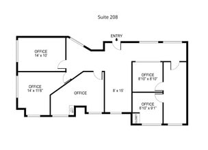 5353 E 2nd St, Long Beach, CA to rent Floor Plan- Image 1 of 12