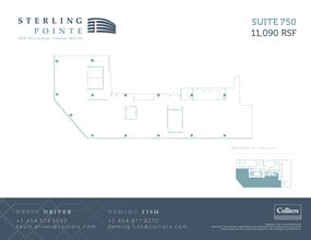 301 Perimeter Ctr N, Atlanta, GA to rent Floor Plan- Image 1 of 1