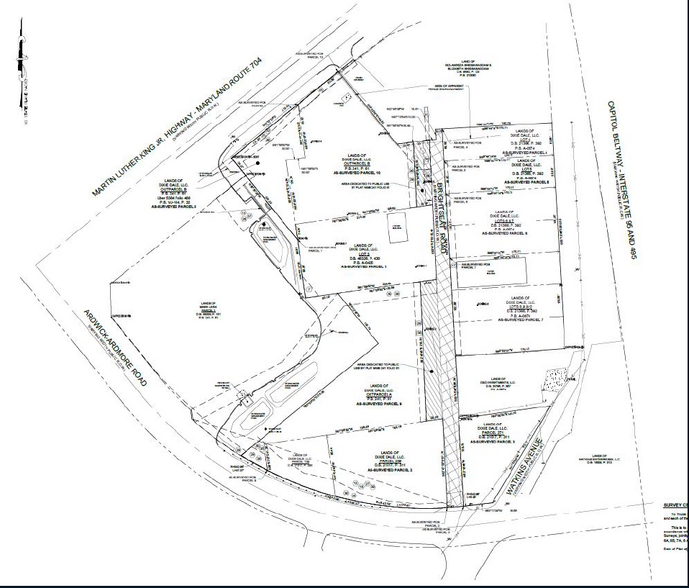 3724 Brightseat Rd, Hyattsville, MD for sale - Site Plan - Image 2 of 2