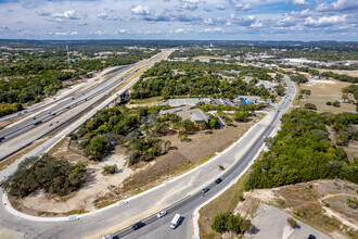 1580 S Main St, Boerne, TX - aerial  map view