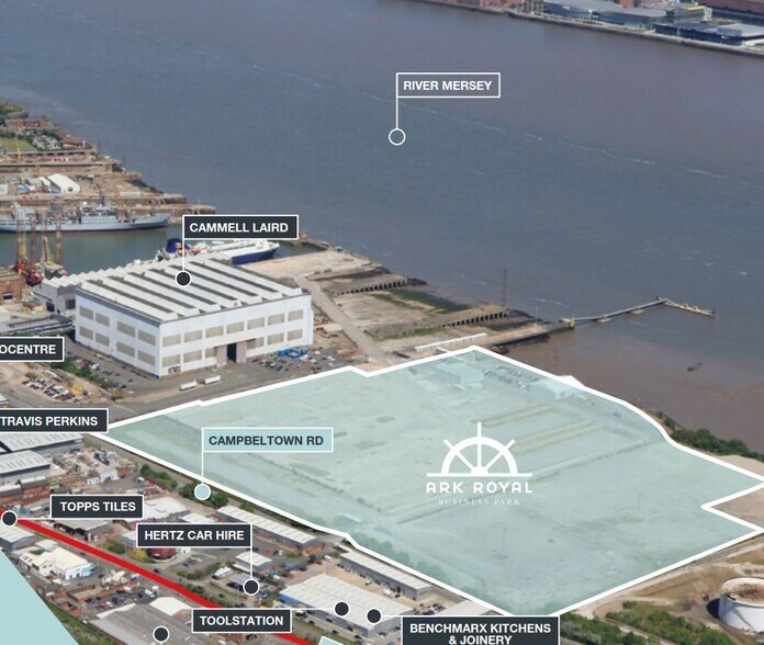 Plot C Campbeltown Rd, Birkenhead for sale - Primary Photo - Image 1 of 1