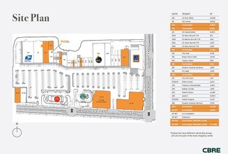 2020 W Pensacola St, Tallahassee, FL for rent Site Plan- Image 2 of 9